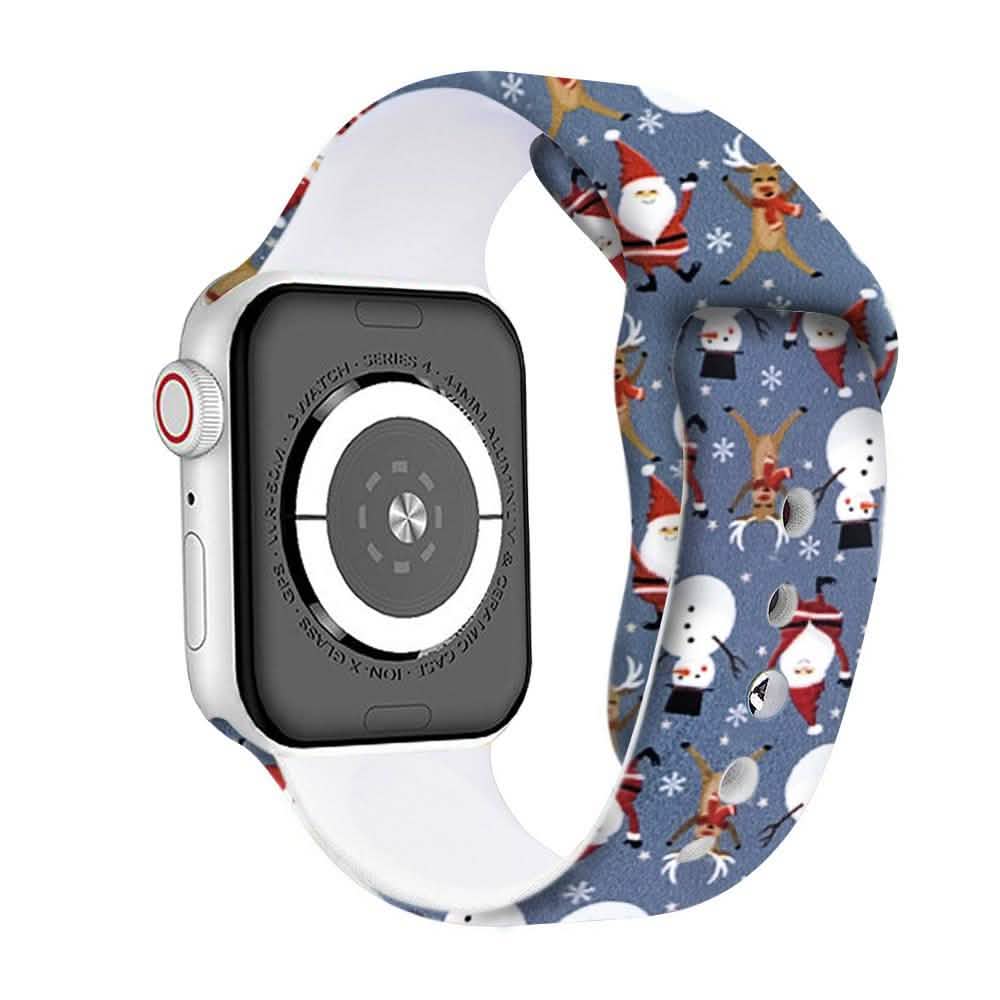 Christmas Silicone Apple Watch Bands - Assorted Styles DailySale
