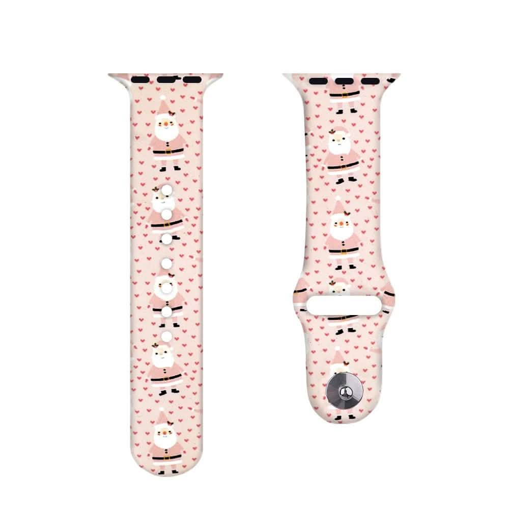 Christmas Silicone Apple Watch Bands - Assorted Styles DailySale
