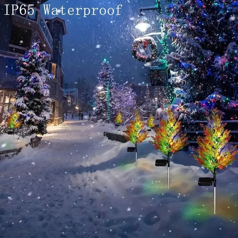 Christmas Solar Lawn Lamp, Garden Solar Light Tree DailySale