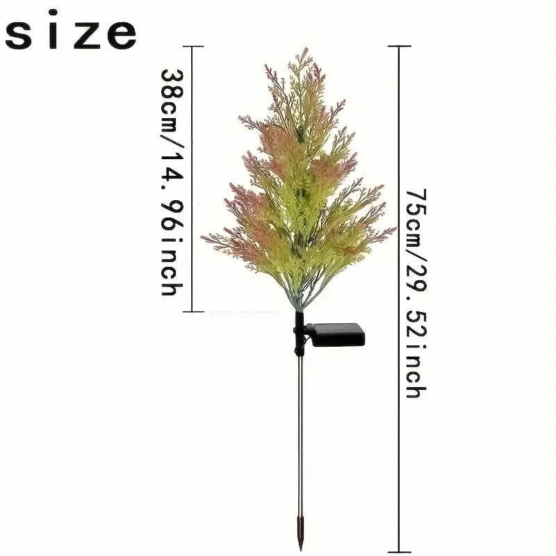 Christmas Solar Lawn Lamp, Garden Solar Light Tree DailySale