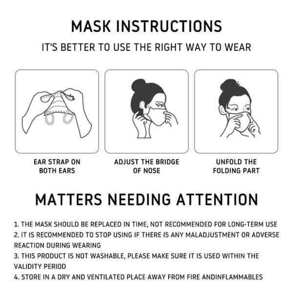 Christmas Special Mask Disposable Dustproof and Breathable Three-layer Protective Cover DailySale
