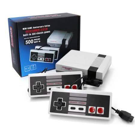 Classic Games Console with 500+ Games Built in and 2 Controllers DailySale
