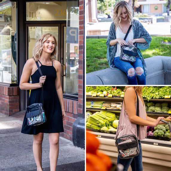 Clear Crossbody Messenger Shoulder Bag DailySale