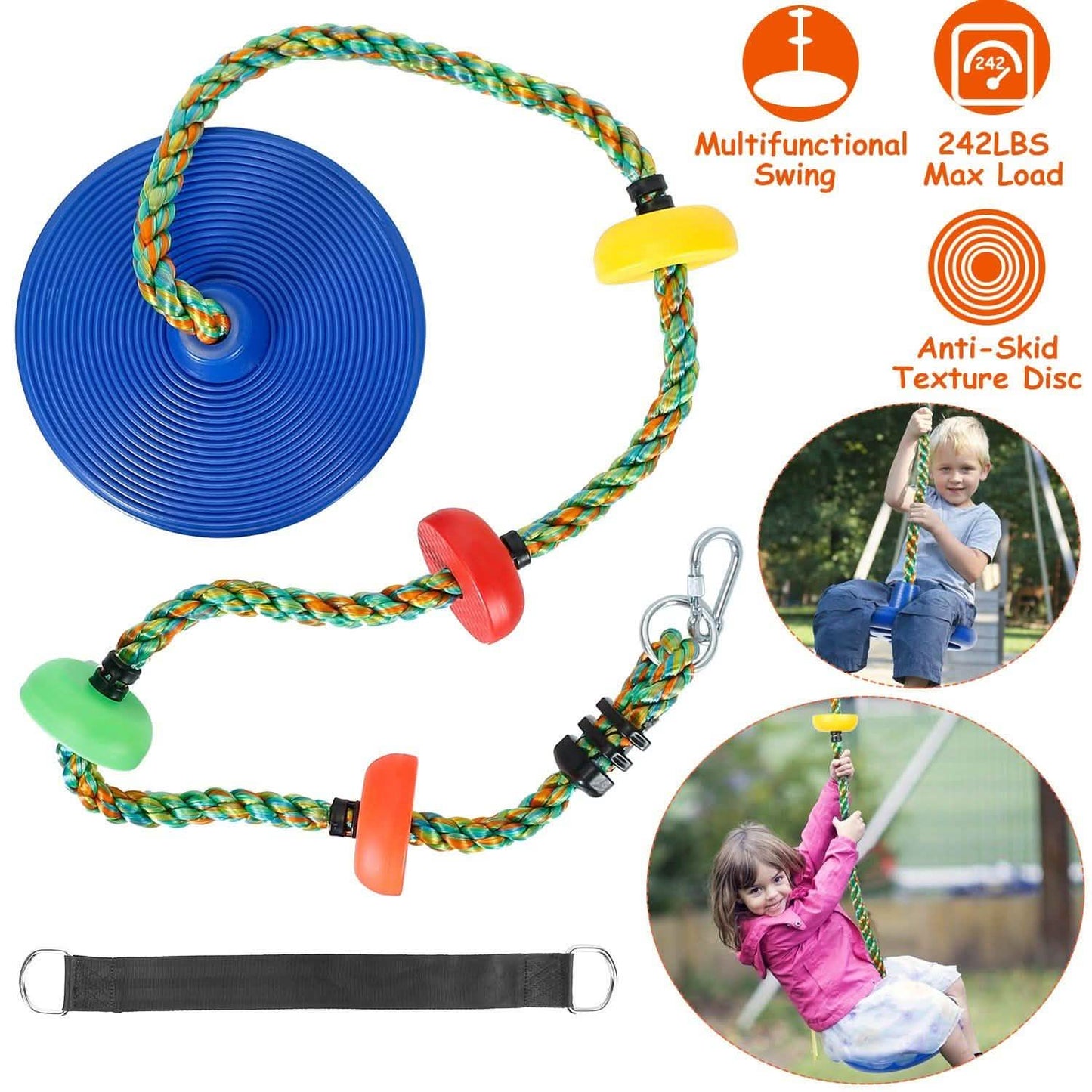 Climbing Rope Tree Swing Toy DailySale