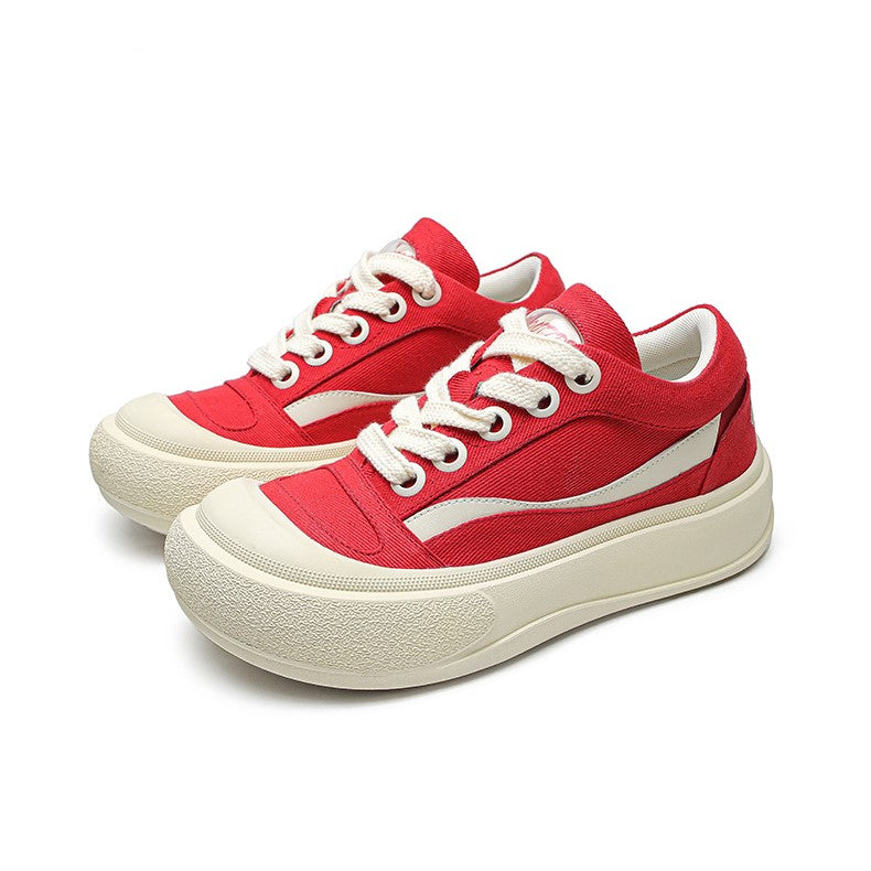 Bubble Thick Sole Bread Sneakers - Luxury Oversized Puffy Skate Shoes | LuxuryUrbanwear - Luxuryurbanwear