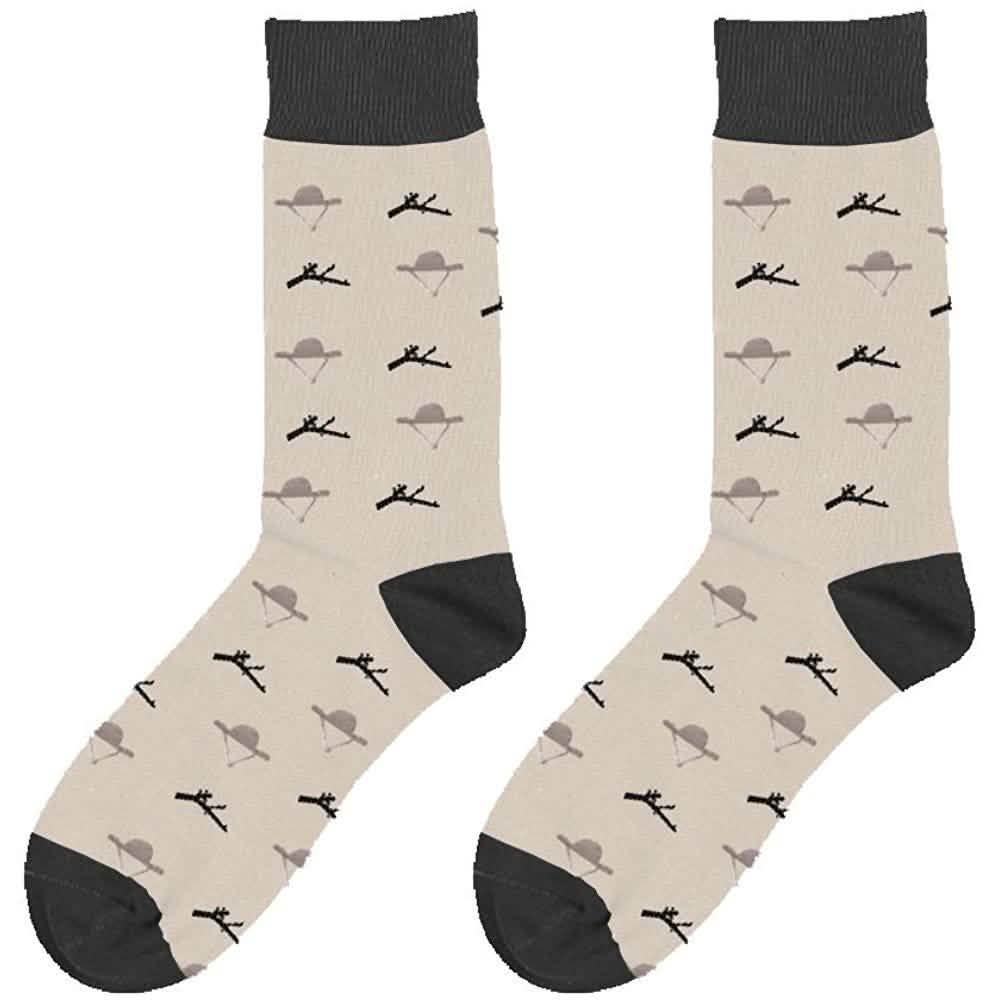 Combed Cotton Funky Casual Knee Socks - Assorted Styles DailySale