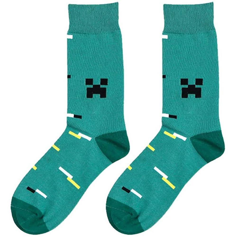 Combed Cotton Funky Casual Knee Socks - Assorted Styles DailySale