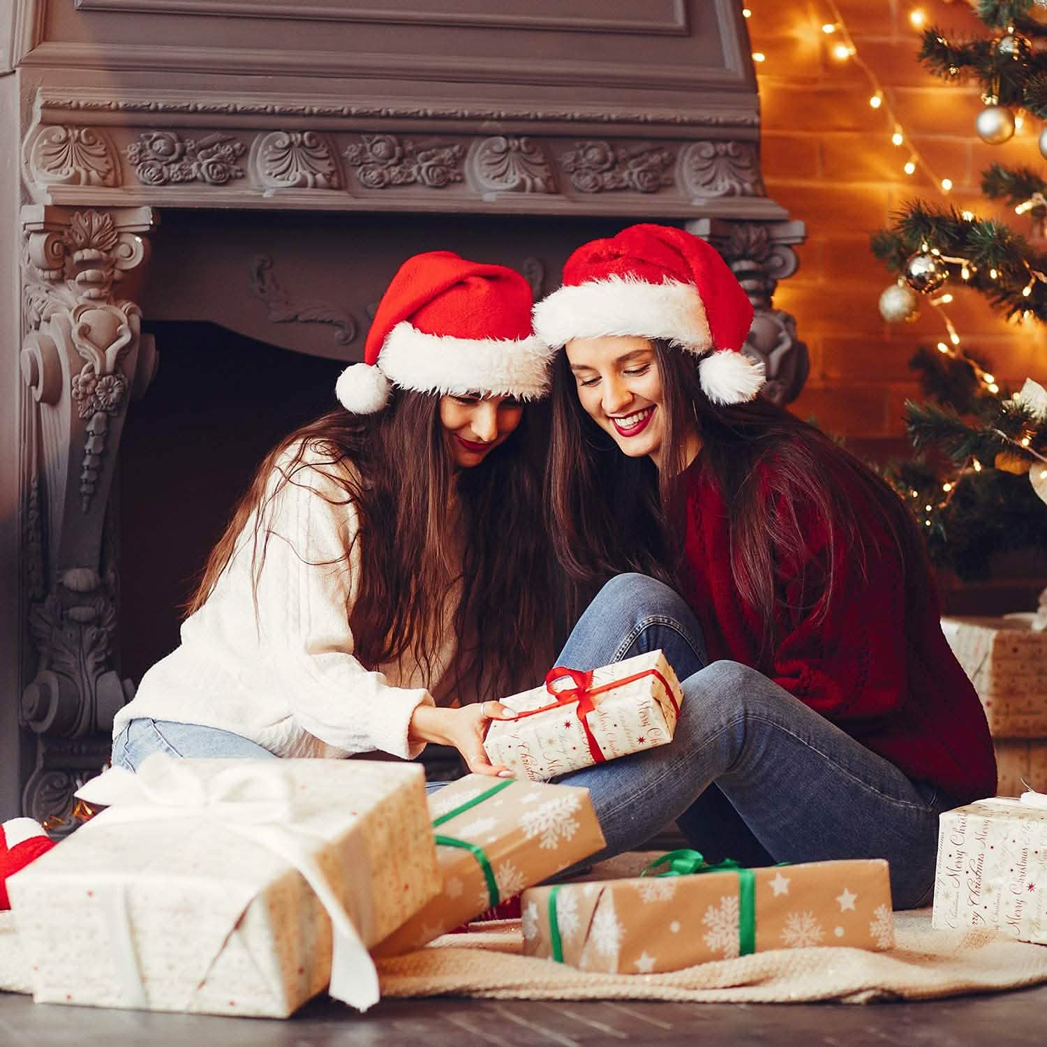 Comfort Christmas Hats Extra Thick Classic Fur DailySale