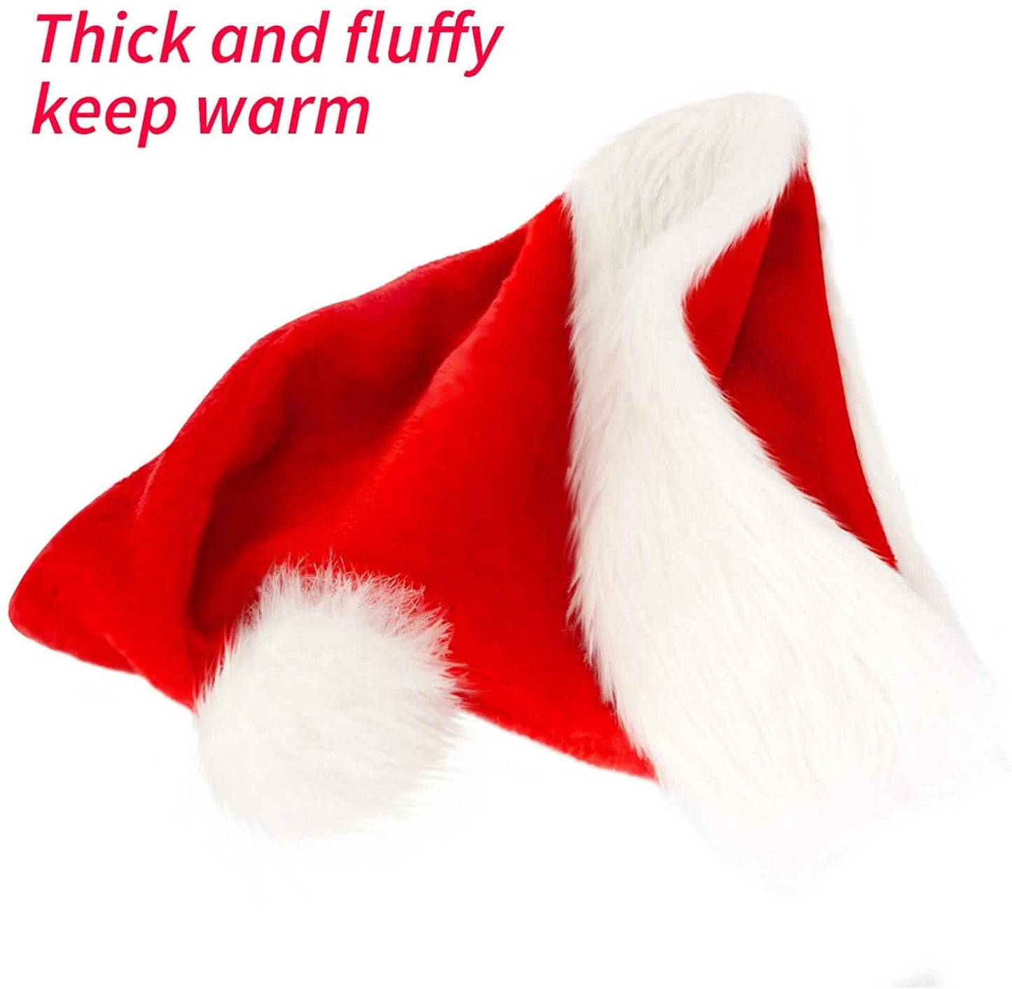 Comfort Christmas Hats Extra Thick Classic Fur DailySale
