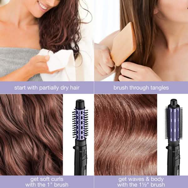 Conair Volume 2-in-1 Hot Air Brush DailySale