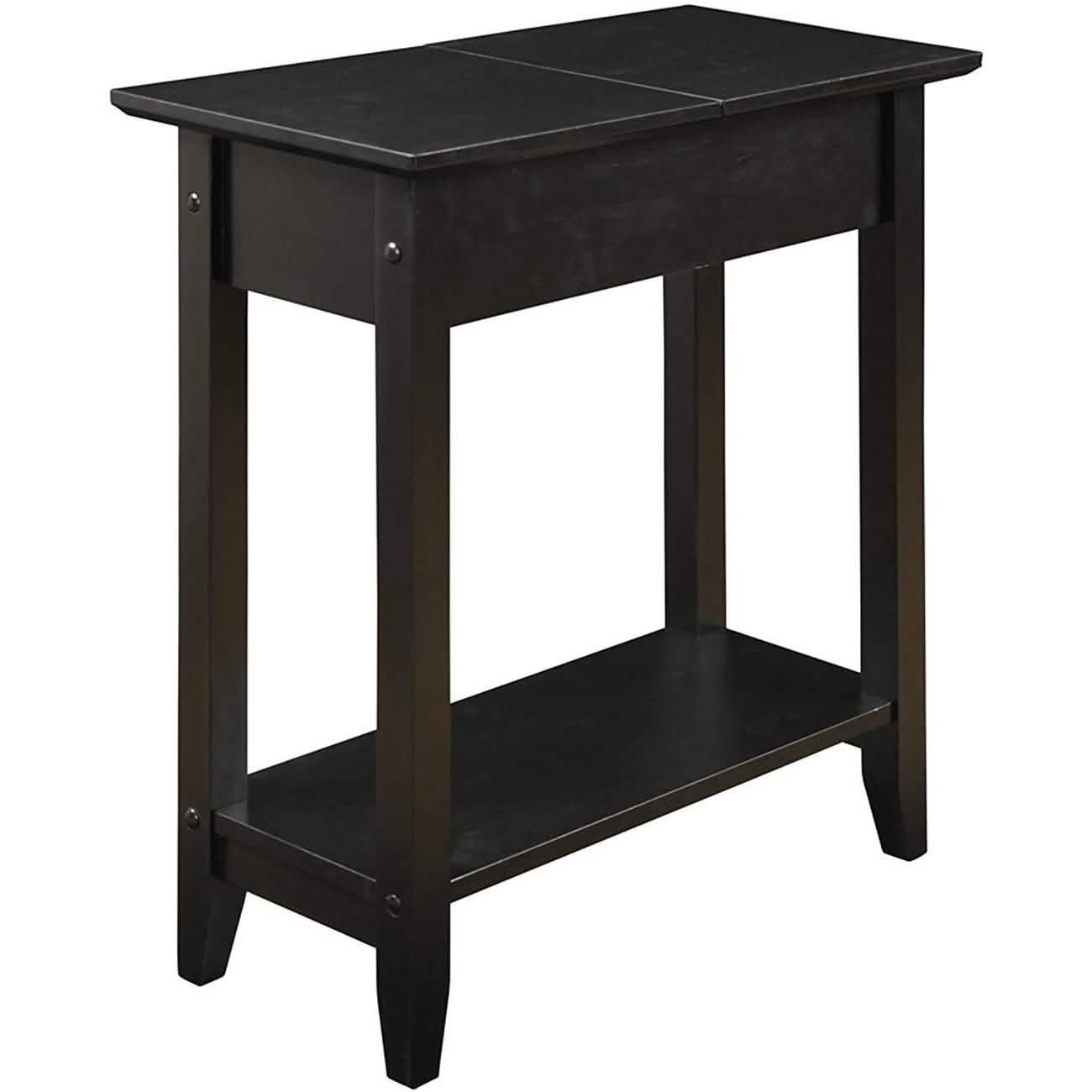 Convenience Concepts American Heritage Flip Top End Table DailySale