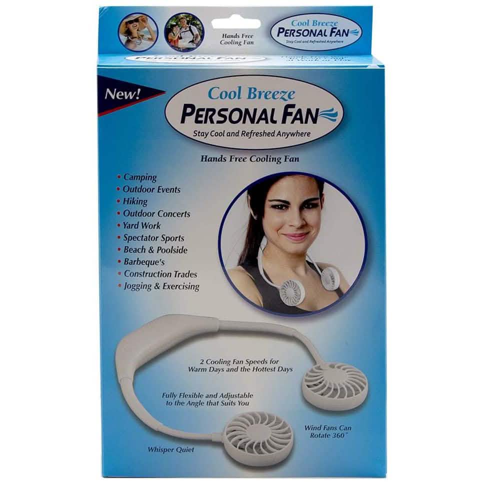 Cool Breeze Personal Fan Stay Cool And Refreshed Anywhere DailySale