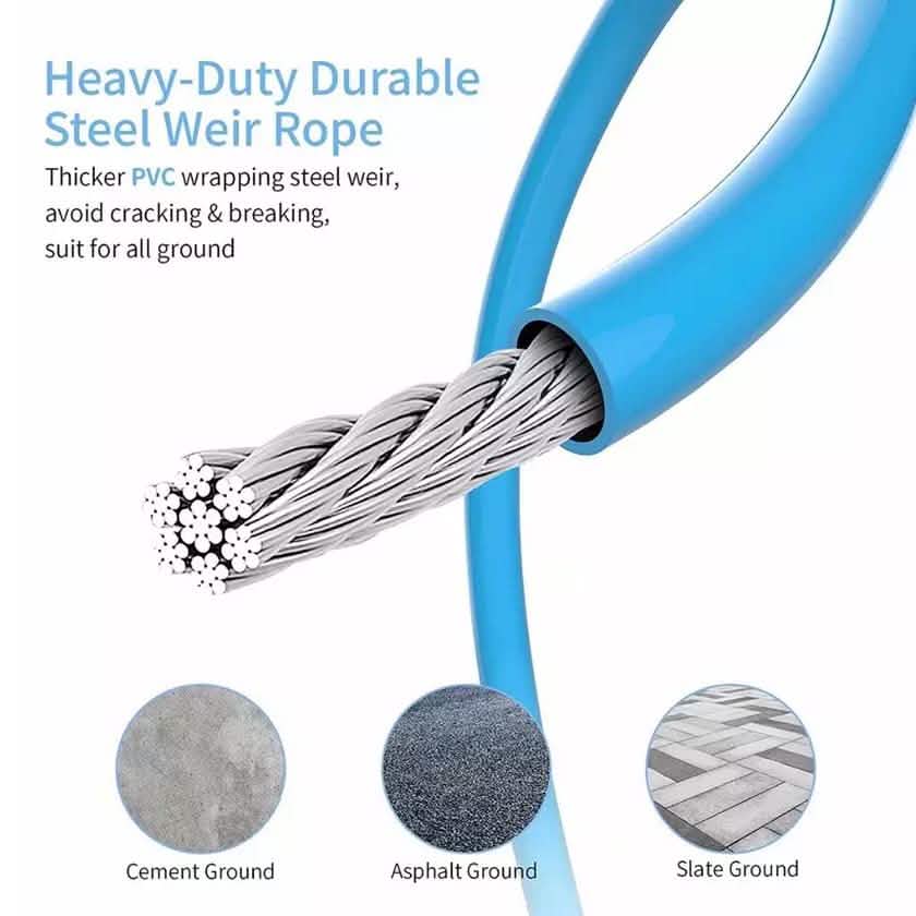 Cordless Weighted Jump Rope Digital Smart Skipping Jump Ropes with Counter DailySale