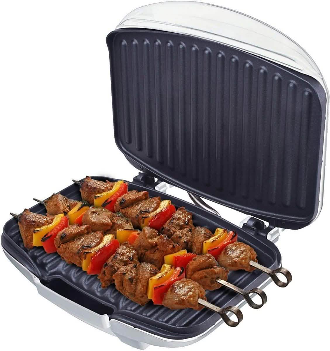 Courant CCG-5681 Grill Champ Contact Grill 4 Servings (White) DailySale