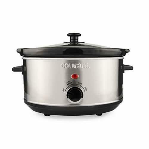 Courant Oval Slow Cooker Crock with Easy Options 3.5 Quart DailySale