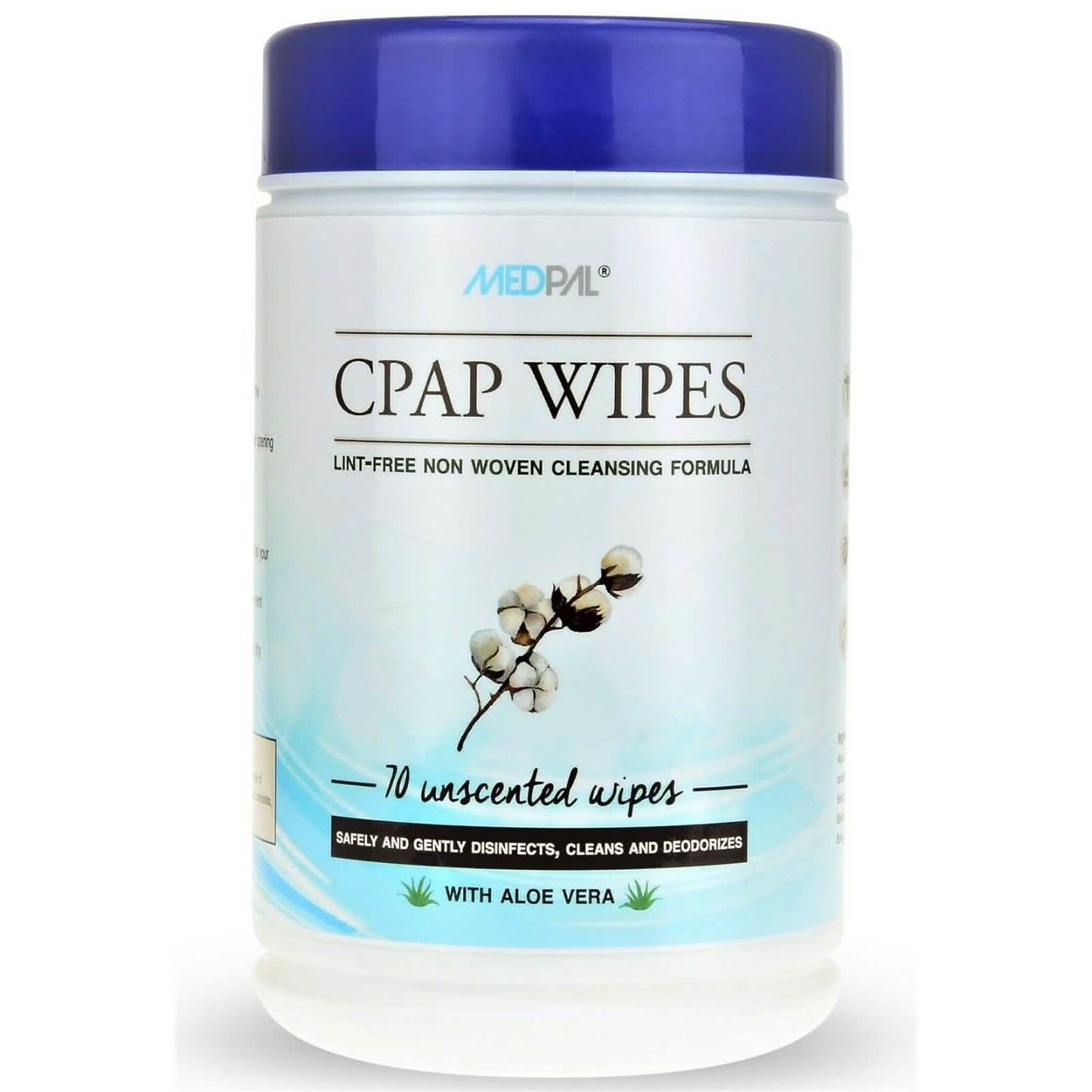 CPAP Mask Cleansing Wipes - Lint Free, Unscented - Easily Clean Sleep Mask DailySale