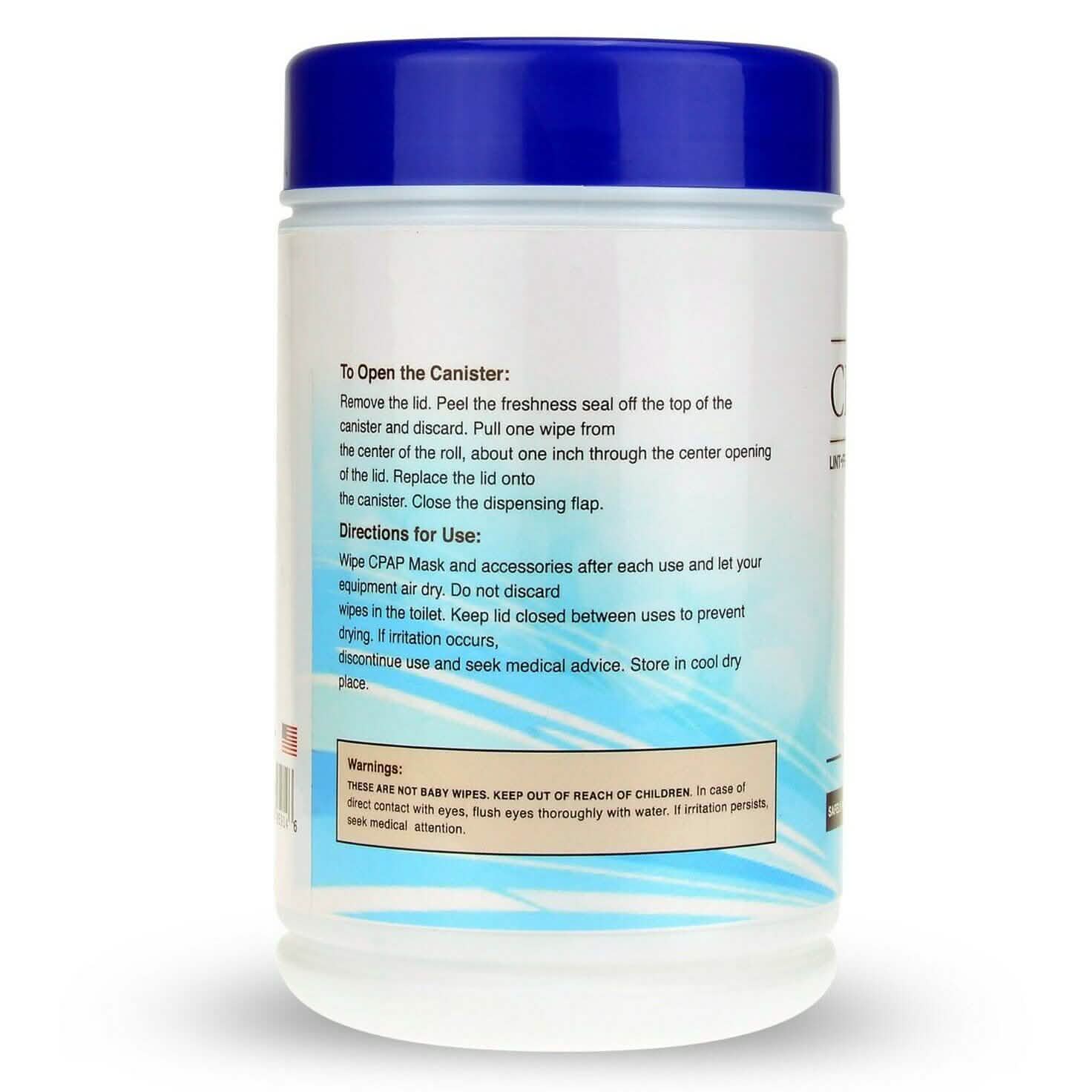 CPAP Mask Cleansing Wipes - Lint Free, Unscented - Easily Clean Sleep Mask DailySale