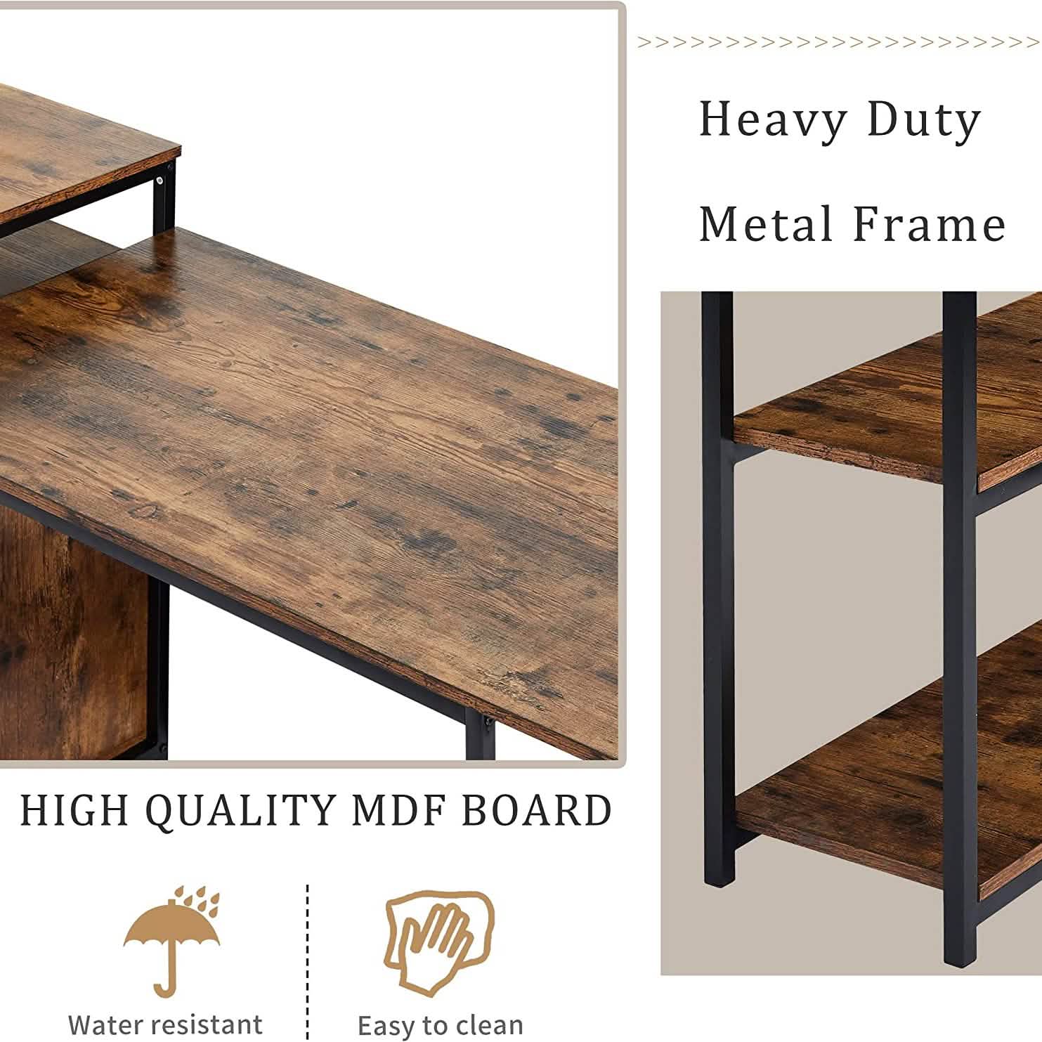 CPU Storage Printer Stand Writing PC Table DailySale