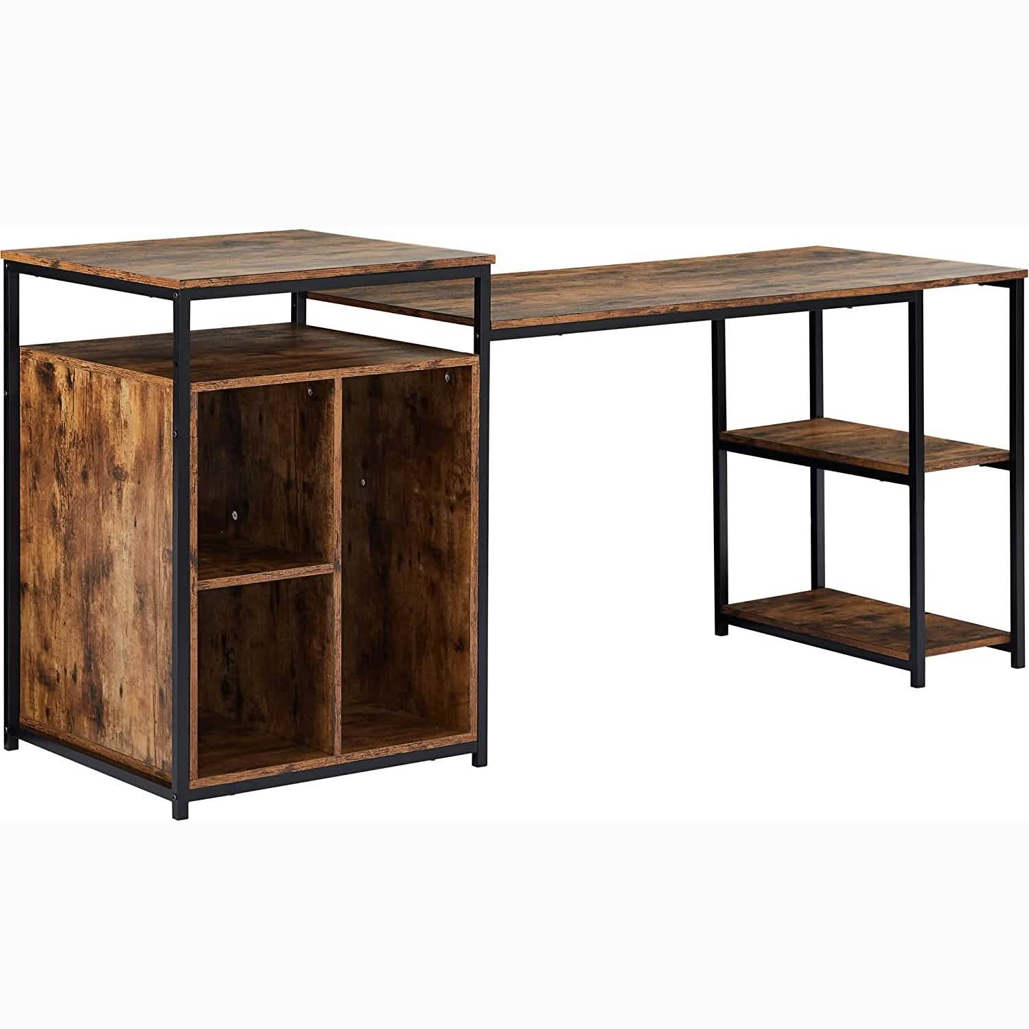 CPU Storage Printer Stand Writing PC Table DailySale