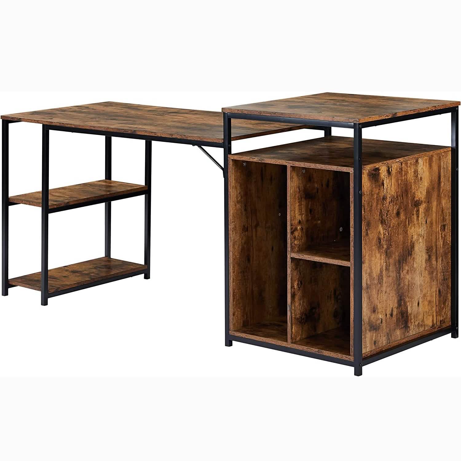 CPU Storage Printer Stand Writing PC Table DailySale