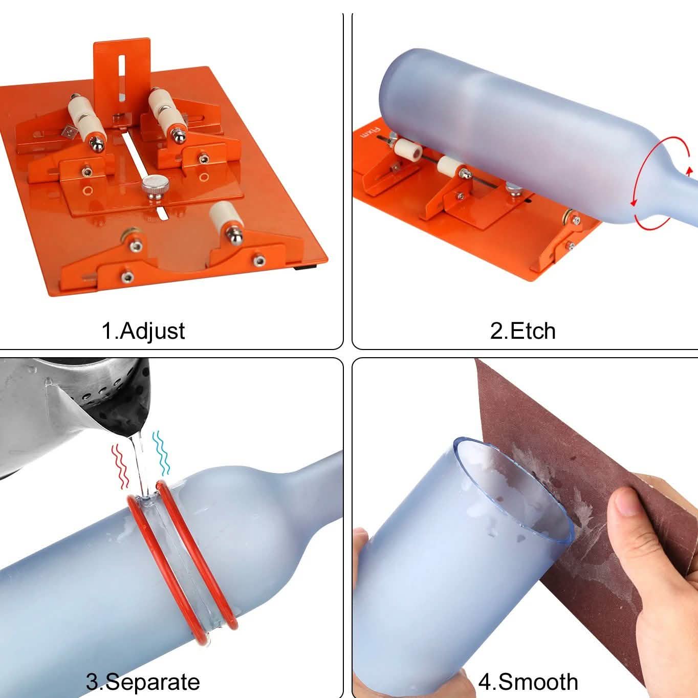 Creative Glass Bottle Cutter Machine for Beer Wine Jar DIY DailySale