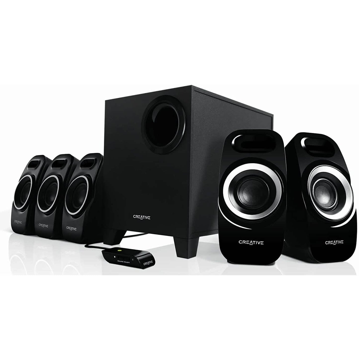 Creative Inspire T6300 5.1 Channel 22 Watt Subwoofer Speaker System DailySale