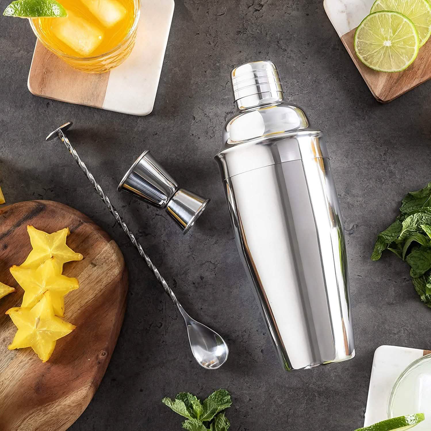 Cresimo 24 Ounce Cocktail Shaker Bar Set DailySale