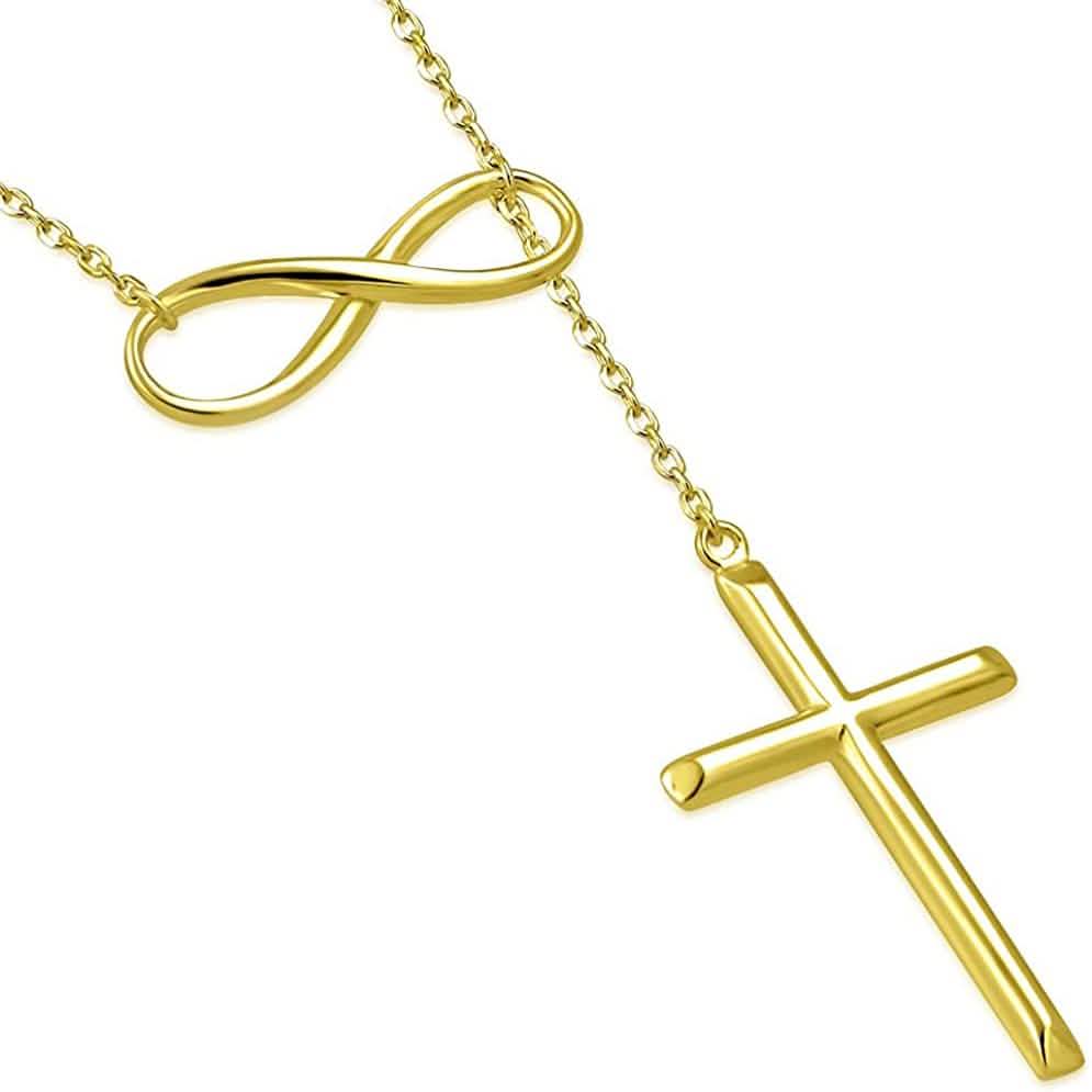 Cross Lariat Necklace DailySale