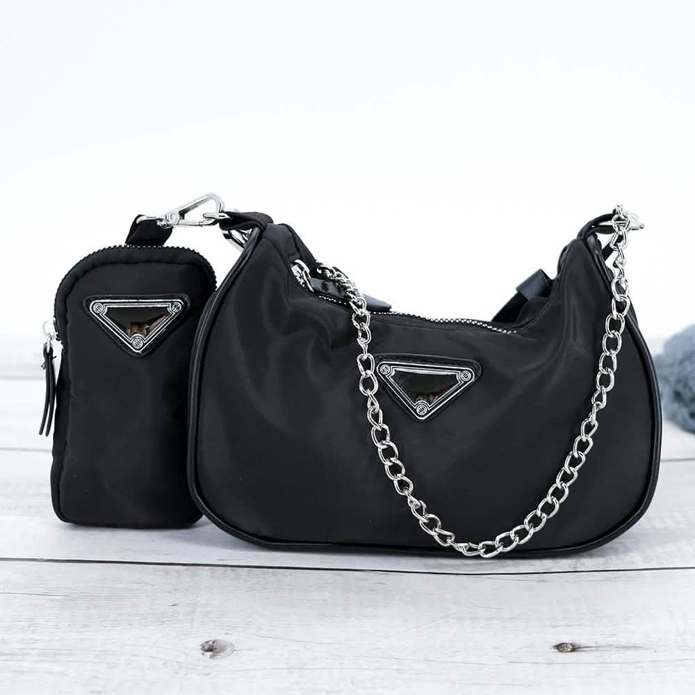 Crossbody Chain Purse and Pouch With Key Holder DailySale