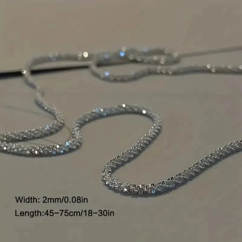 Cubic Zirconia Radiant Unisex Sky Star Necklace DailySale