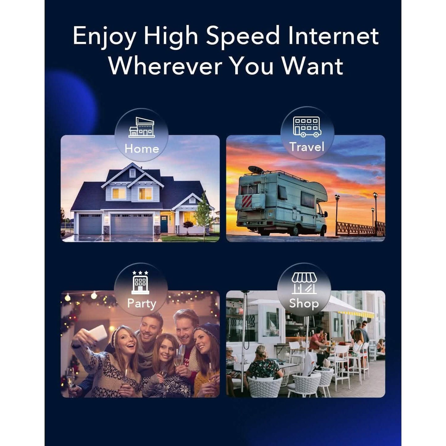 Cudy 4G LTE Cat 12 WiFi Router  (Refurbished) DailySale