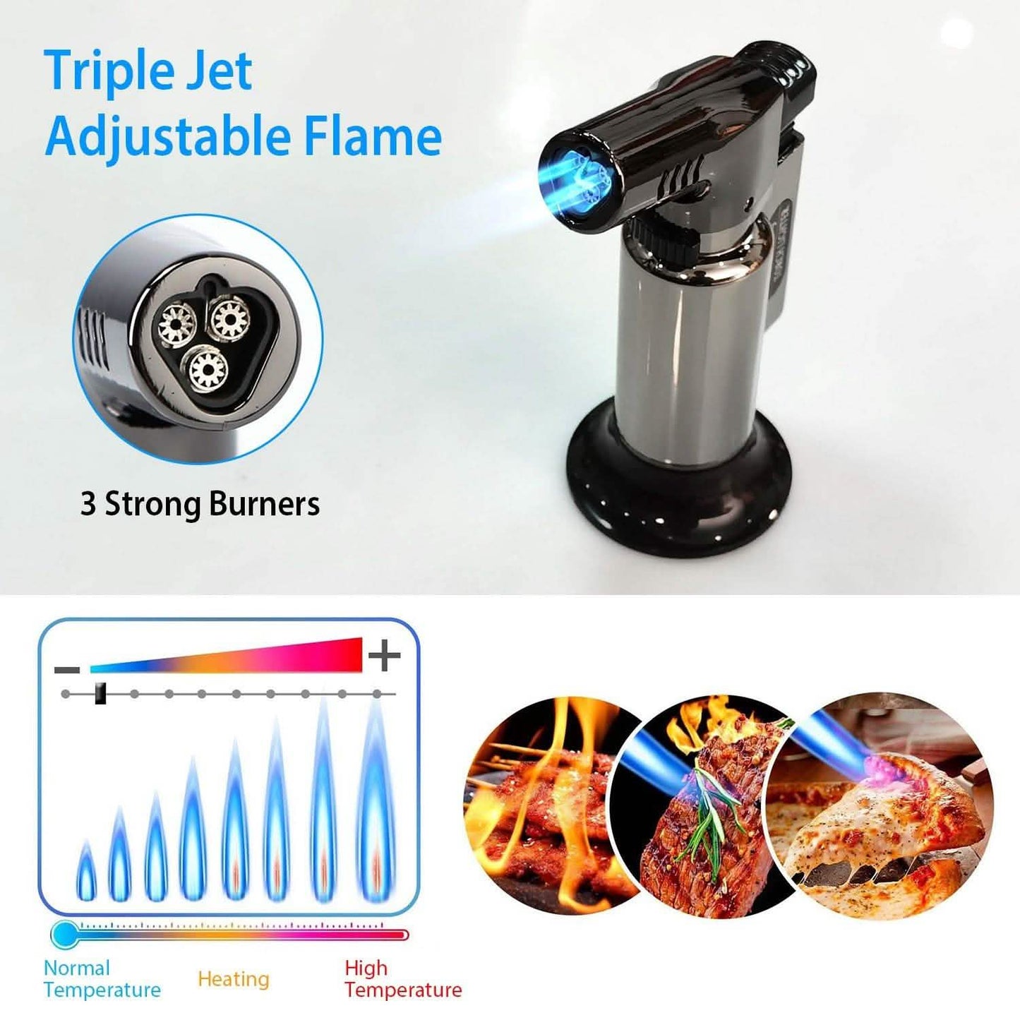 Culinary Butane Torch Lighter DailySale