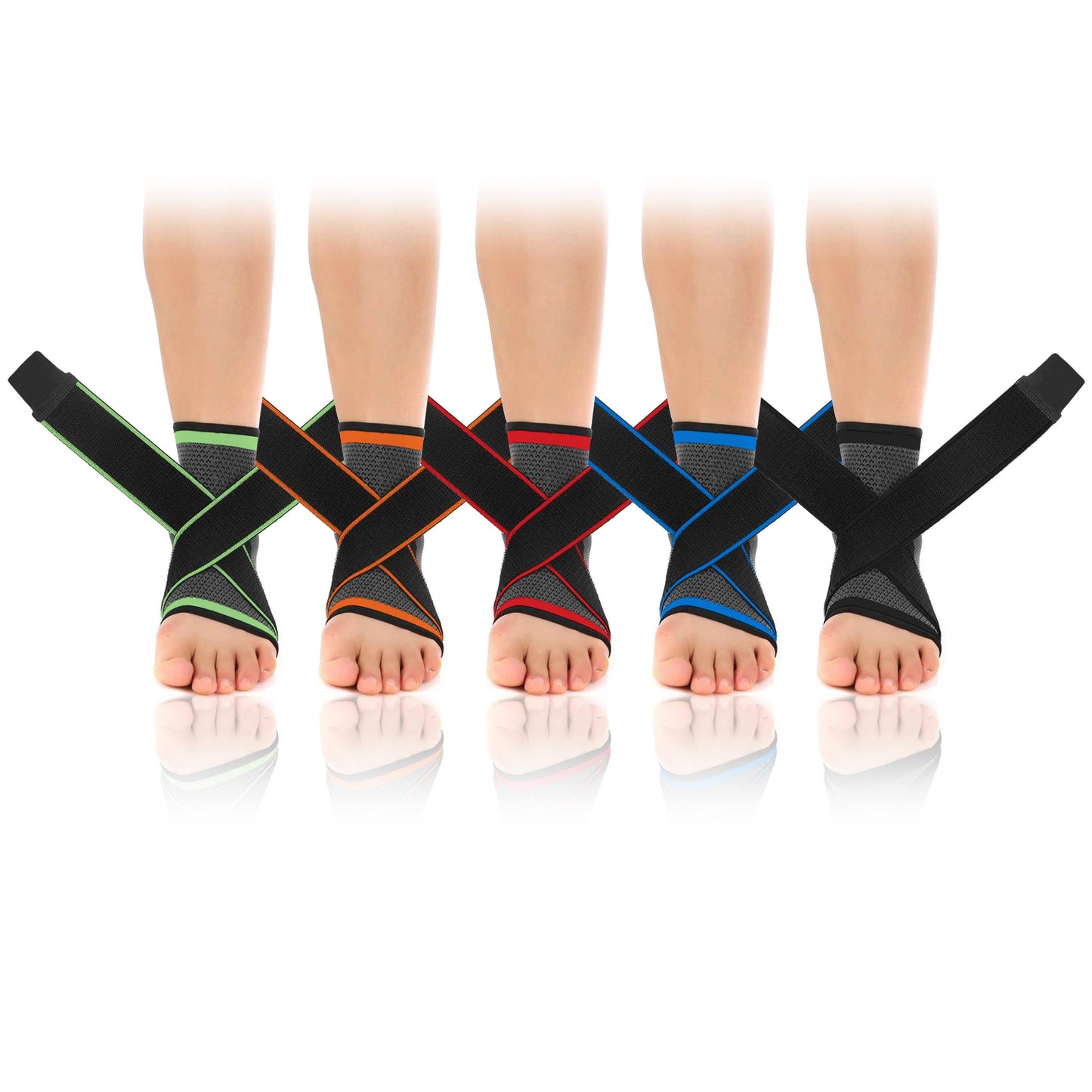 DCF Adjustable Ankle Compression Sleeve for Men and Women DailySale