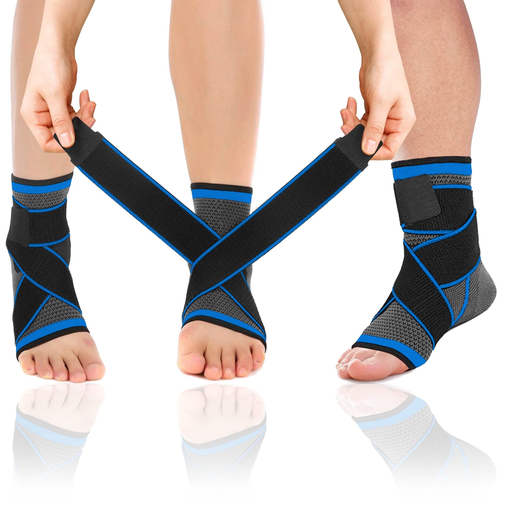 DCF Adjustable Ankle Compression Sleeve for Men and Women DailySale