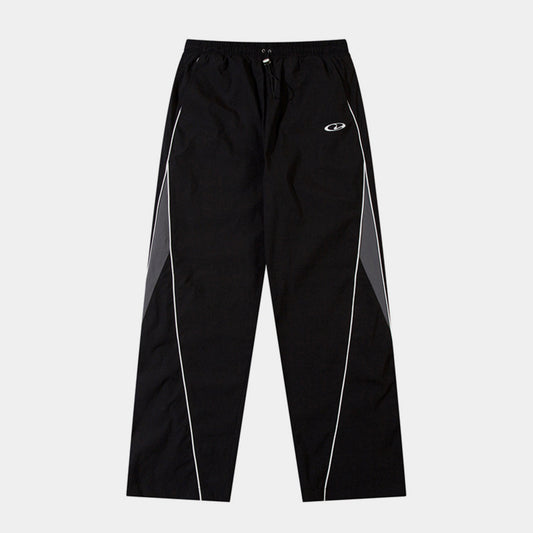 Urban Bloc Color-Blocked Sweatpants - Architectural Tech-Fleece Joggers | LuxuryUrbanwear - Luxuryurbanwear