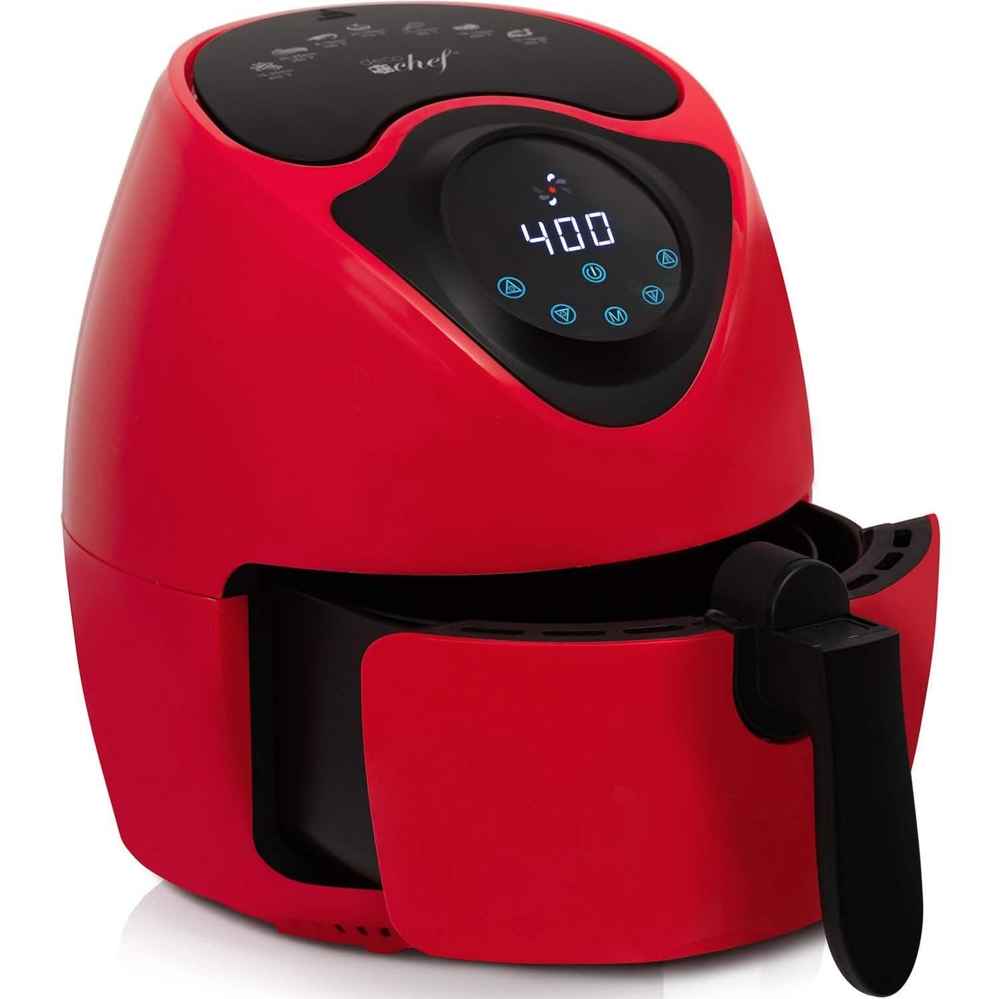 Deco Chef 3.7QT Electric Oil-Free Digital Air Fryer for Healthy Frying DailySale