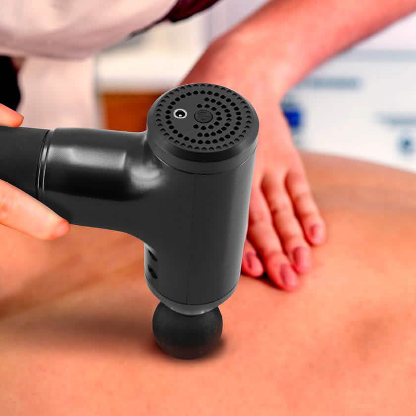 Deep Tissue Massage Gun with Interchangeable Heads DailySale