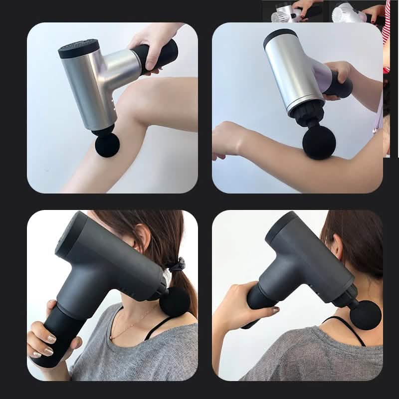 Deep Tissue Massage Gun with Interchangeable Heads DailySale