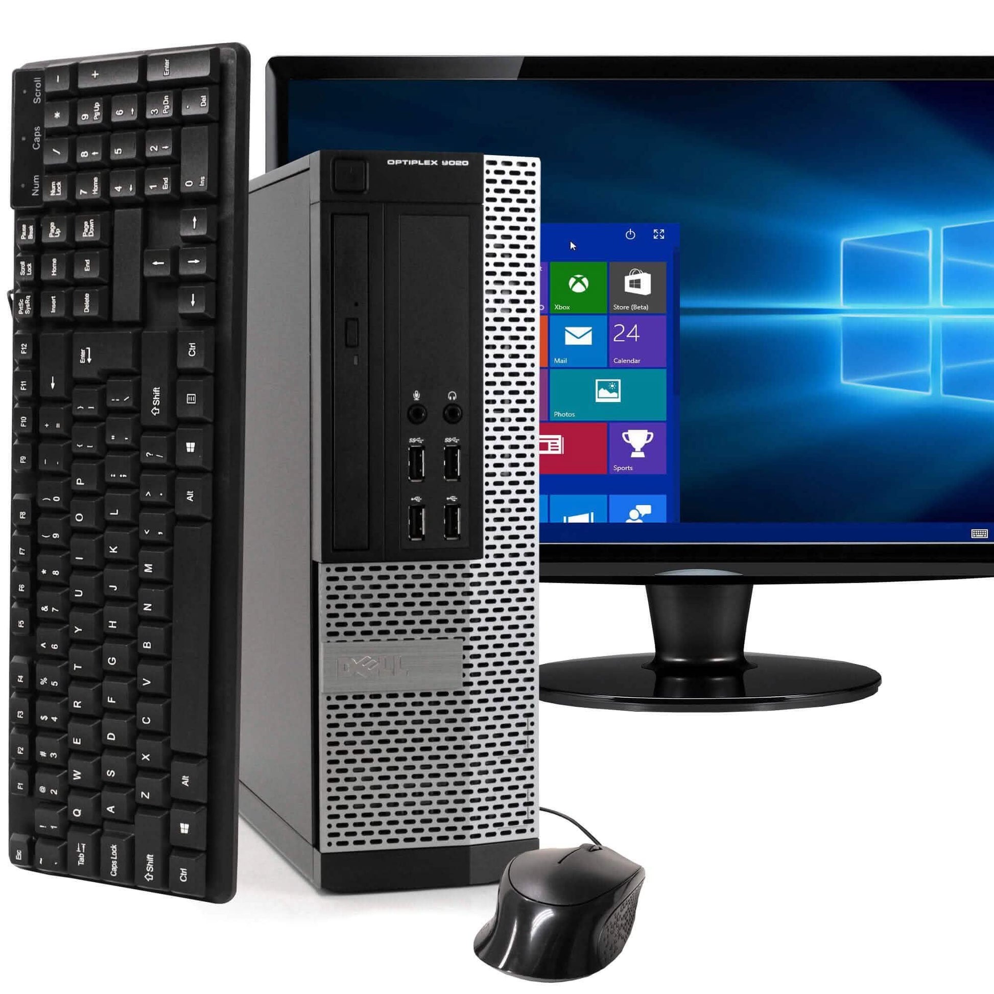 Dell OptiPlex 9020 Desktop Computer PC - Intel i5 Quad Core Gen 4 500GB SATA Hard Drive (Refurbished) DailySale