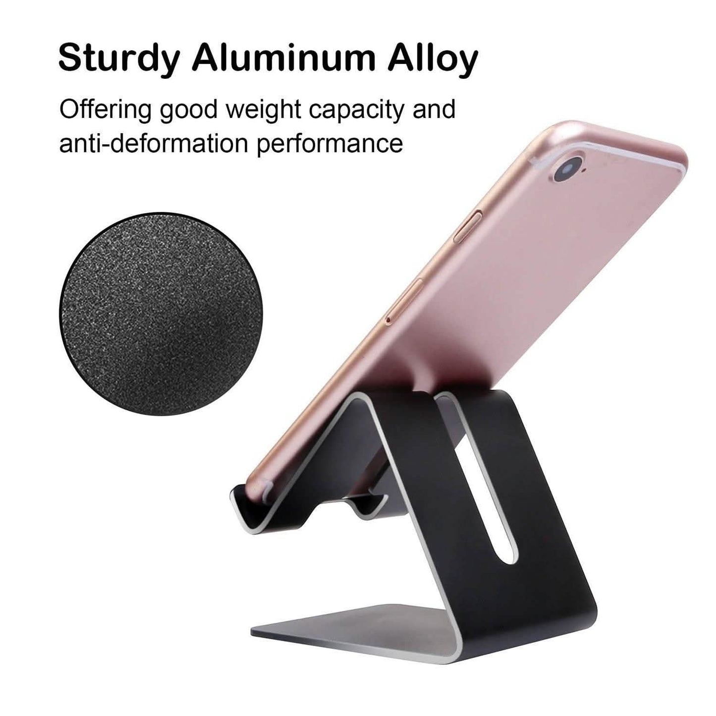 Desktop Aluminum Alloy Smartphone Stand DailySale
