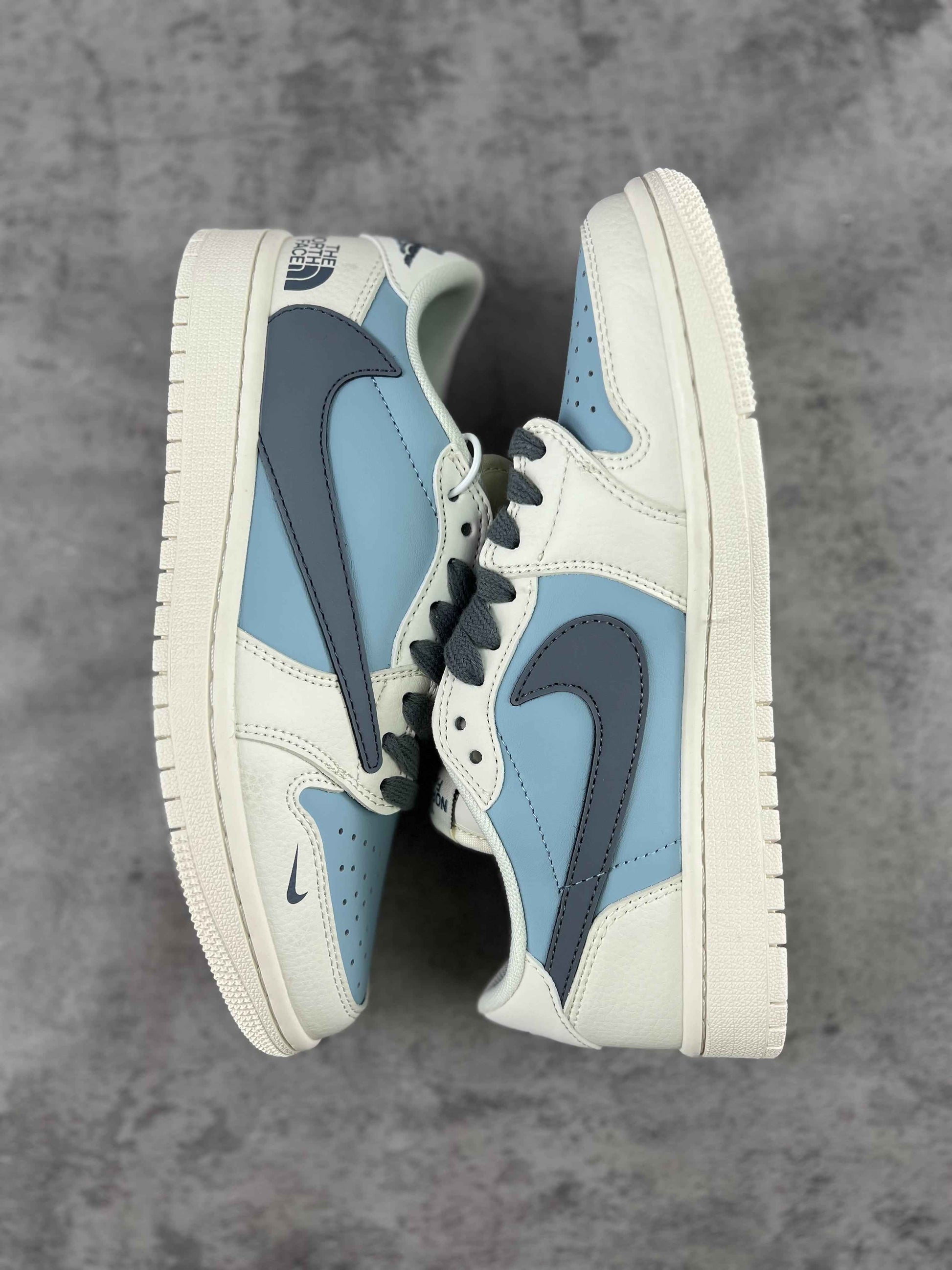 Custom Travis Scott x Air Jordan 1 x The North Face SJ2068 105 SneakerNational