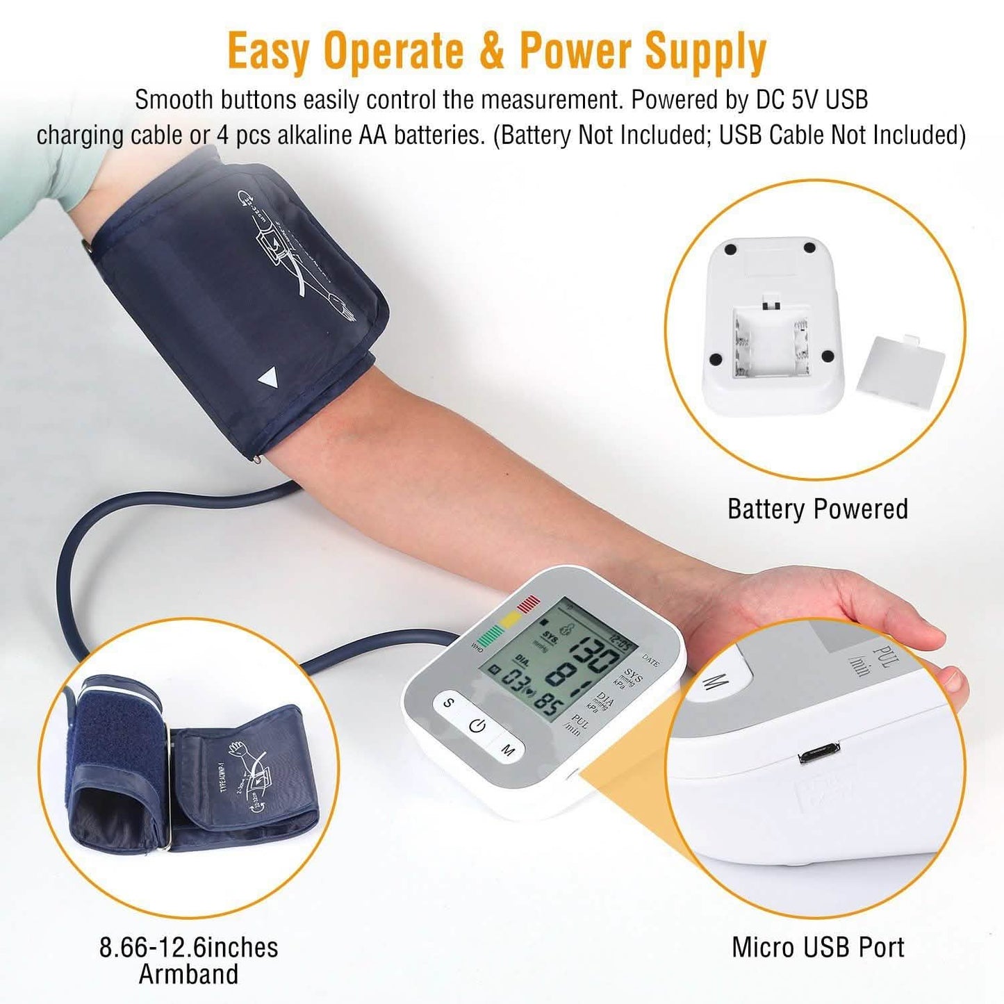Digital Arm Blood Pressure Monitor DailySale