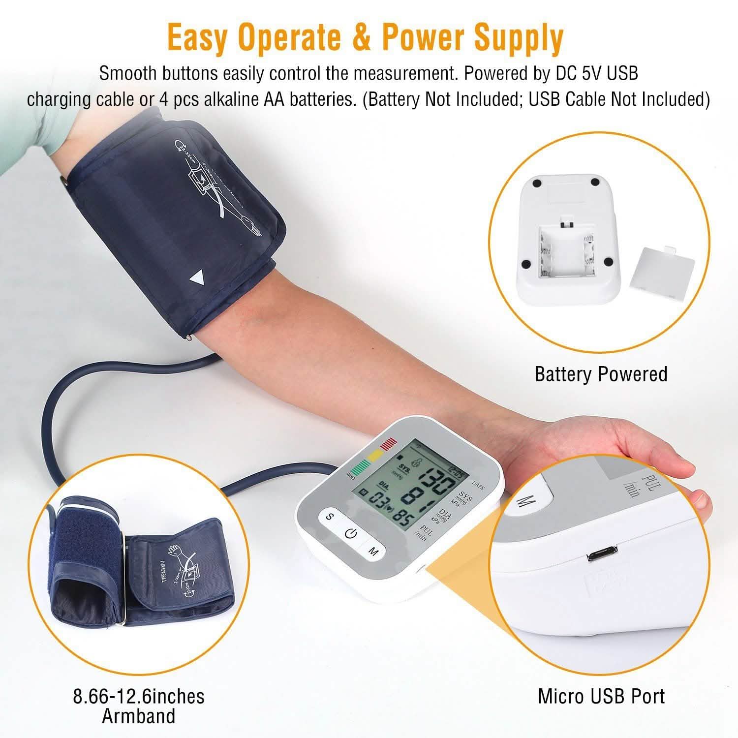 Digital Arm Blood Pressure Monitor DailySale