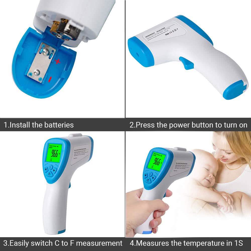 Digital Infrared Forehead Thermometer BZ-R6 DailySale