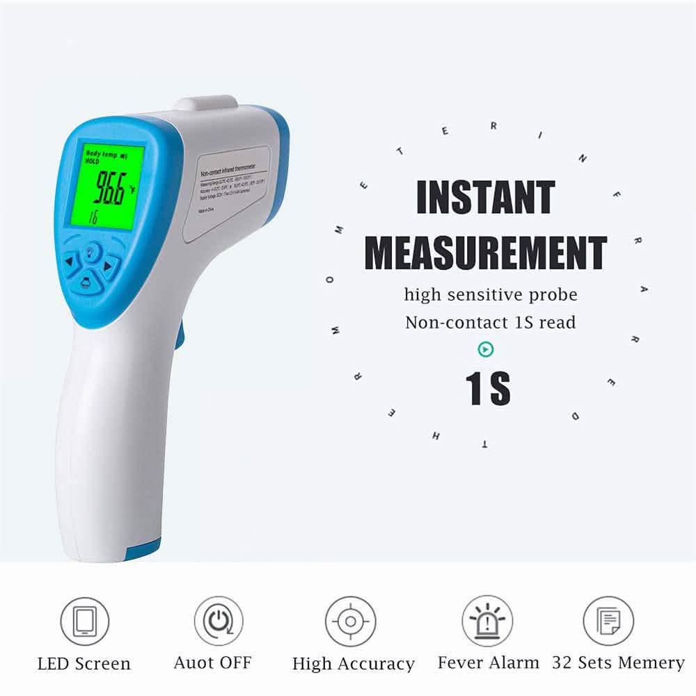 Digital Infrared Forehead Thermometer BZ-R6 DailySale