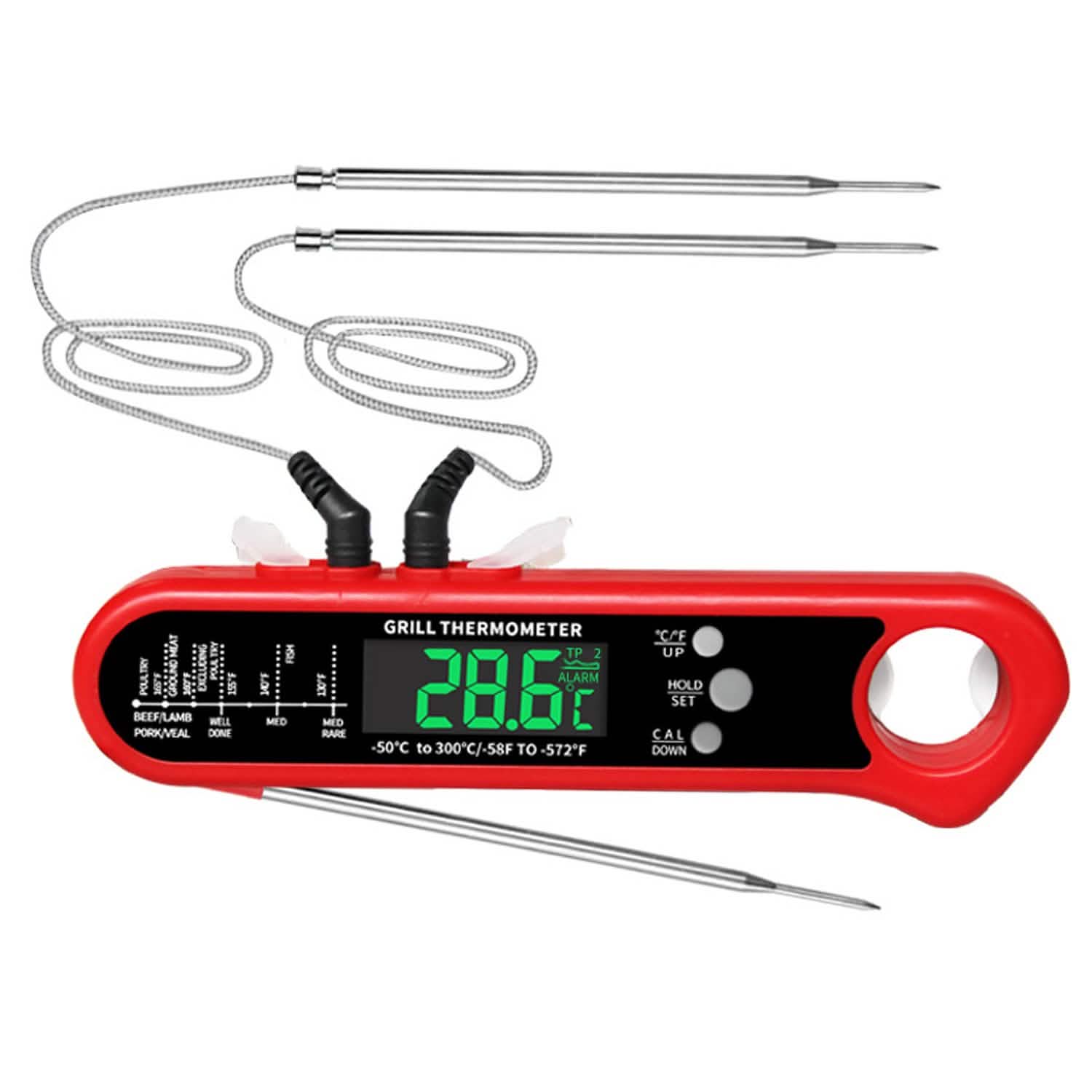 Digital Thermometer BBQ Meat Food Cooking Temperature Tester DailySale