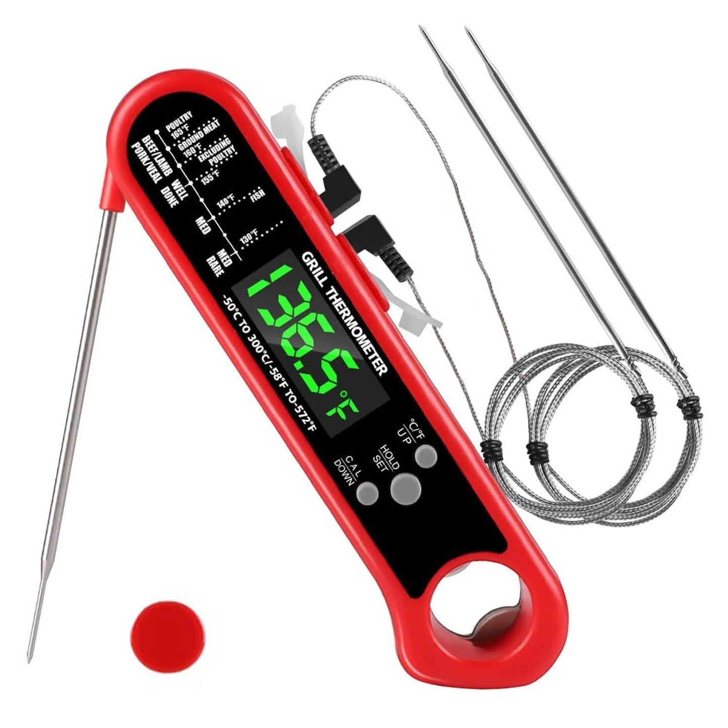 Digital Thermometer BBQ Meat Food Cooking Temperature Tester DailySale