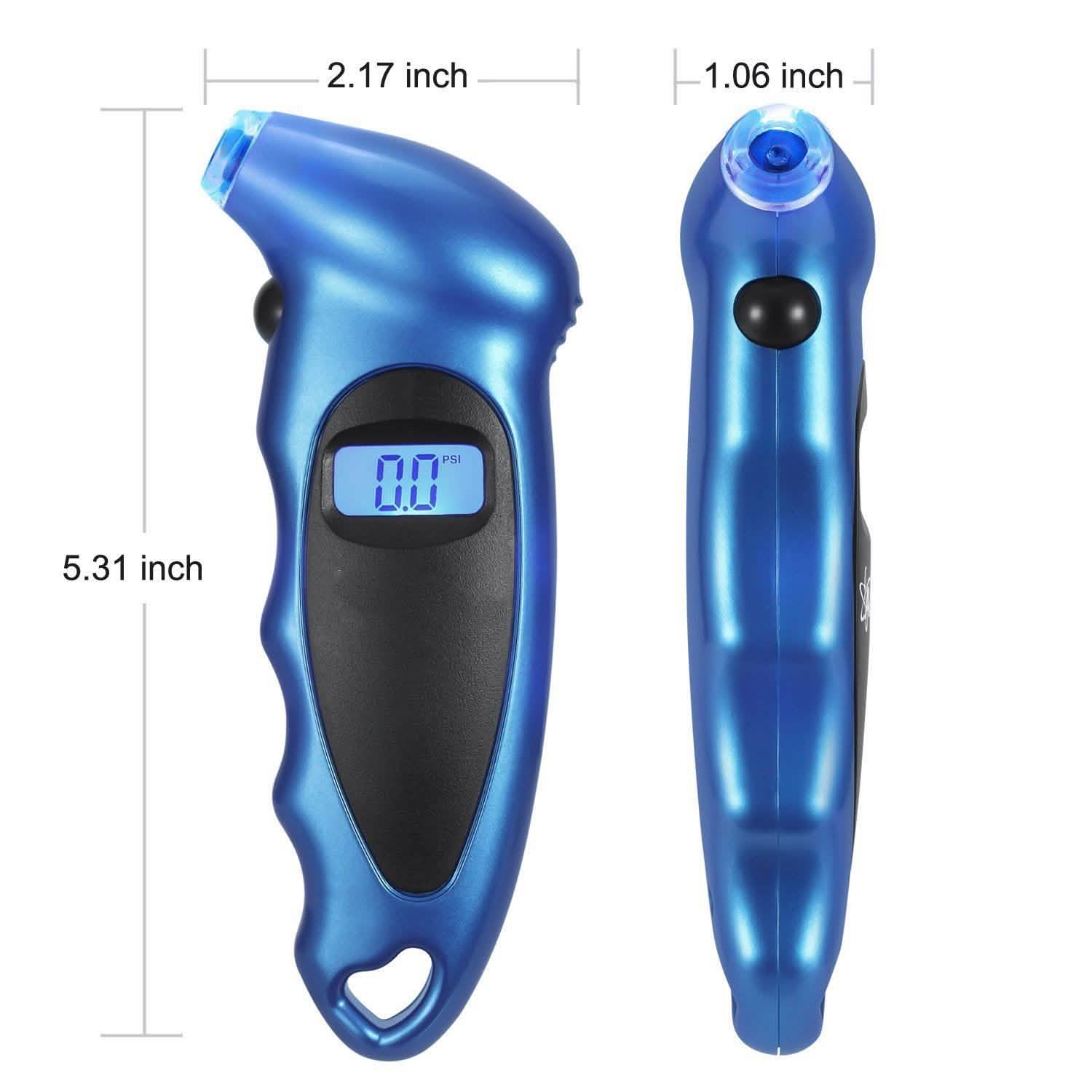 Digital Tire Pressure Gauge 150 PSI 4 Settings DailySale