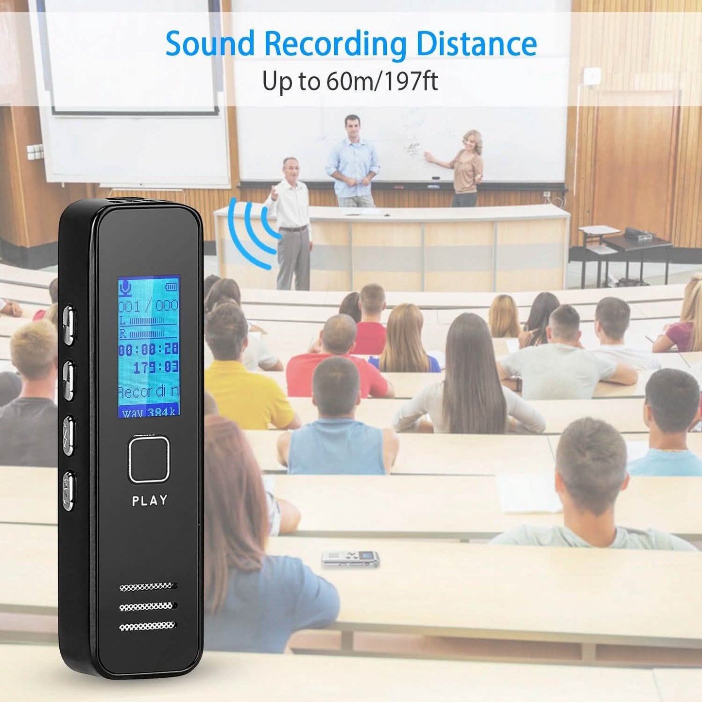 Digital Voice Recorder 32GB HD Sound Audio Recorder DailySale