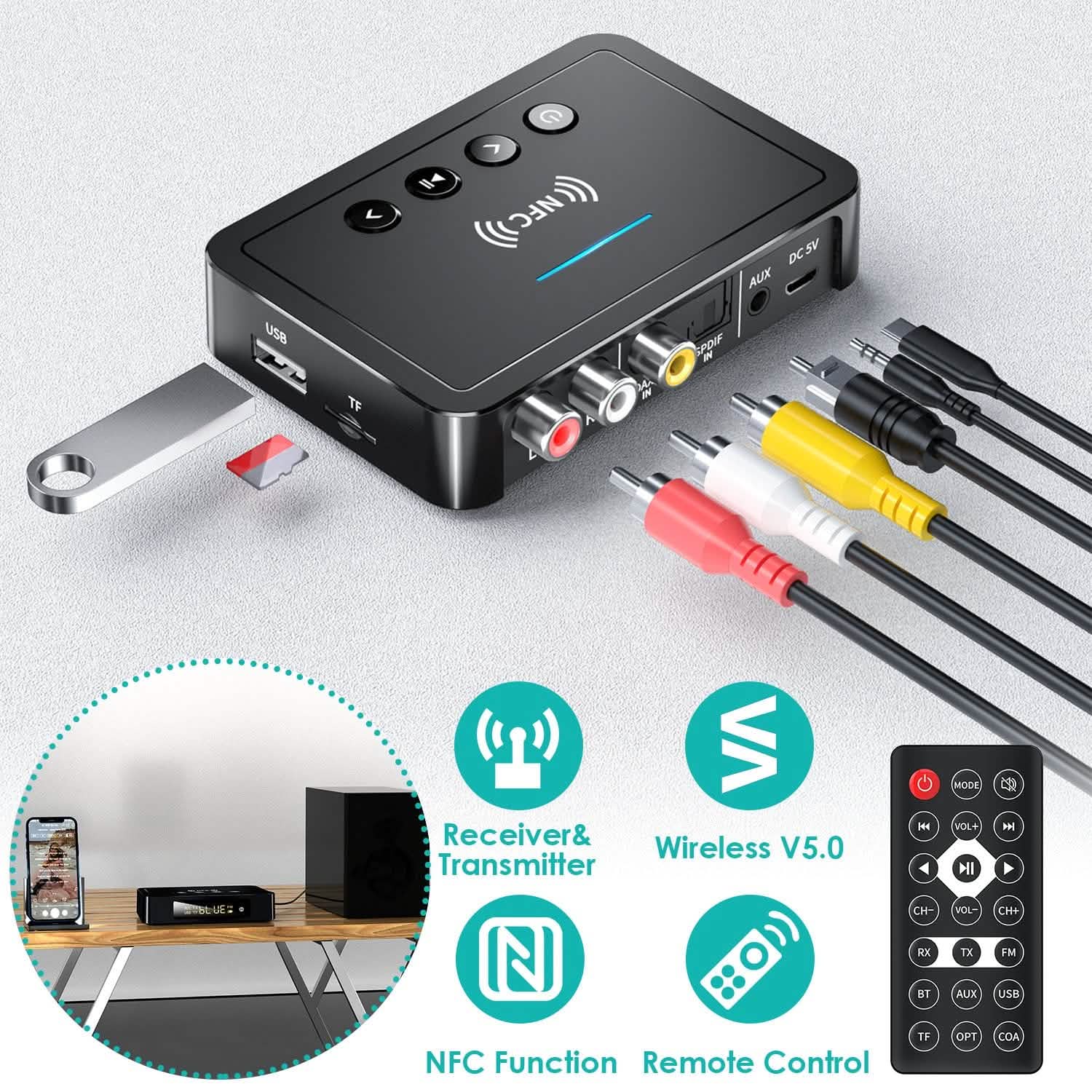 Digital Wireless Audio Adapter DailySale